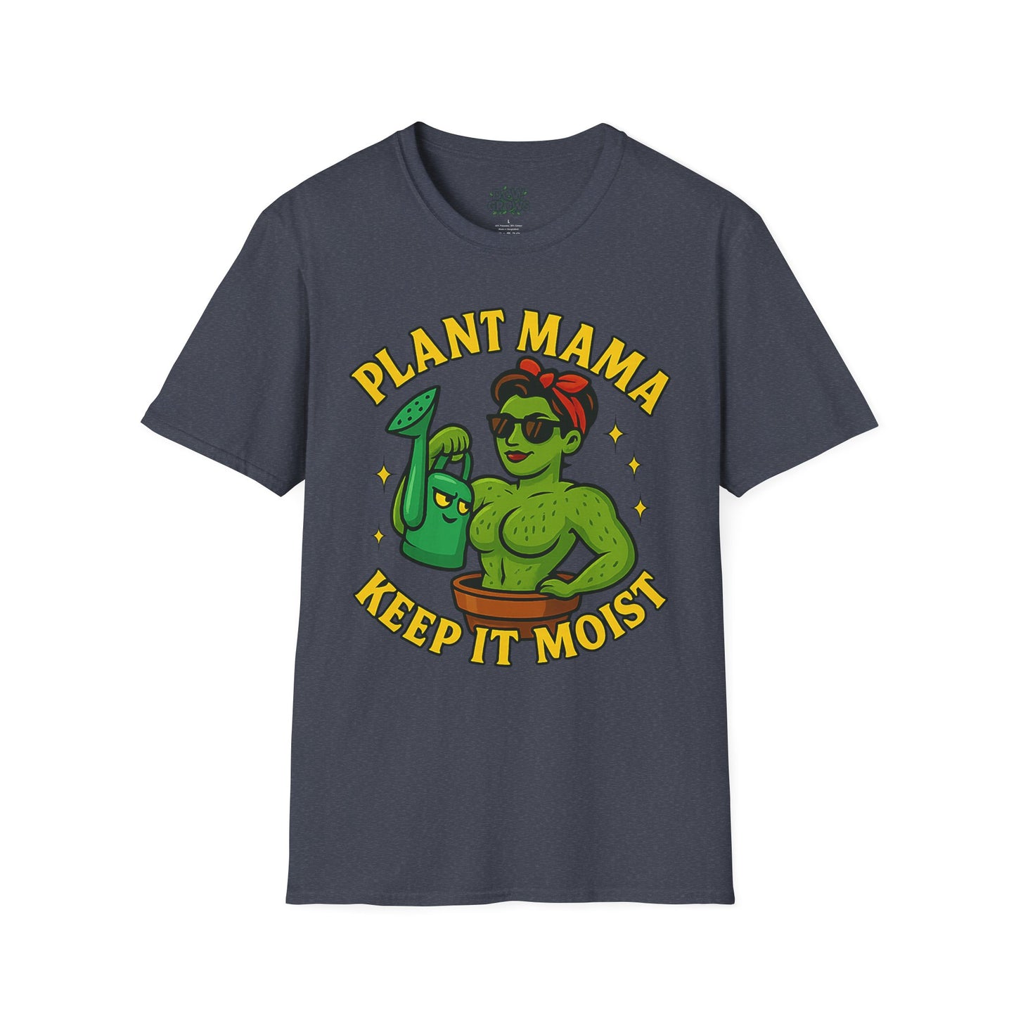 Plant Mama Keep It Moist T-Shirt | Plant Lover Graphic Tee | Women's Plant Lover T-Shirt