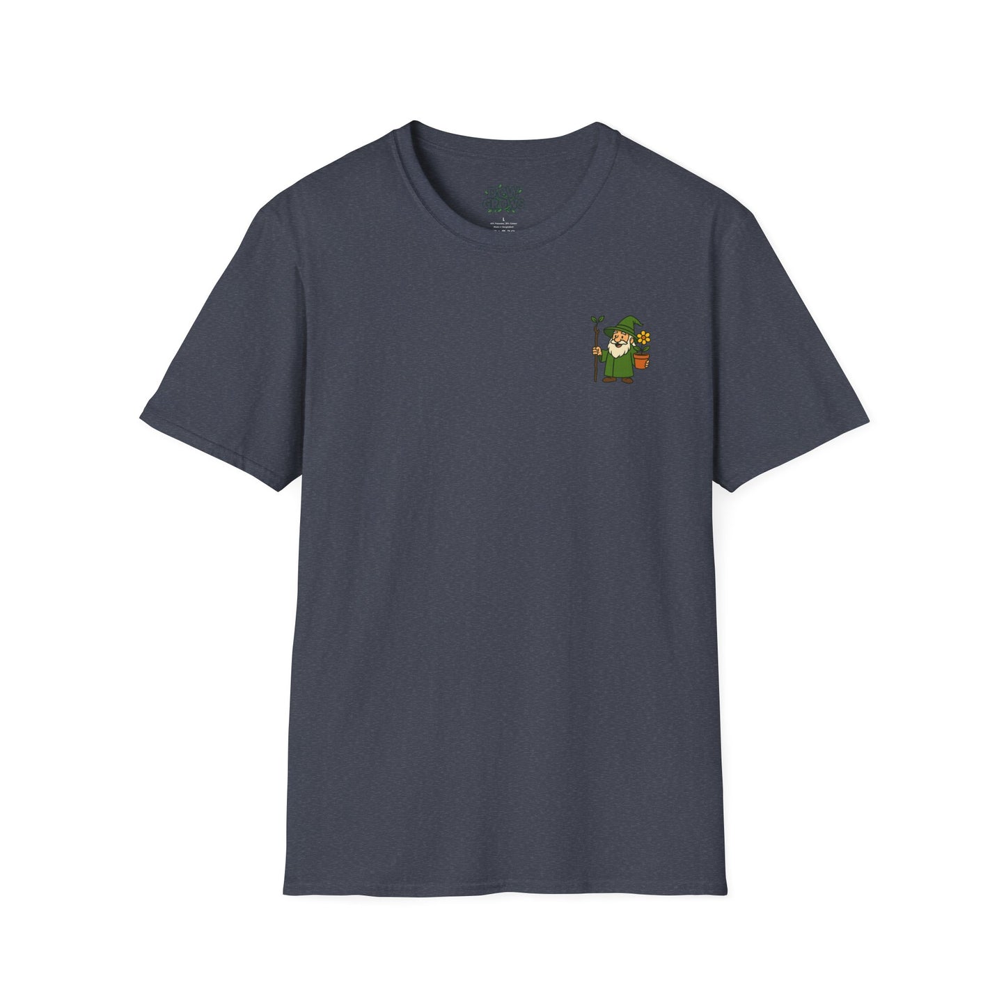 Big Pot Energy T-Shirt | Funny Plant Pot Character | 2 Sided Men's T-Shirt Plant Lover