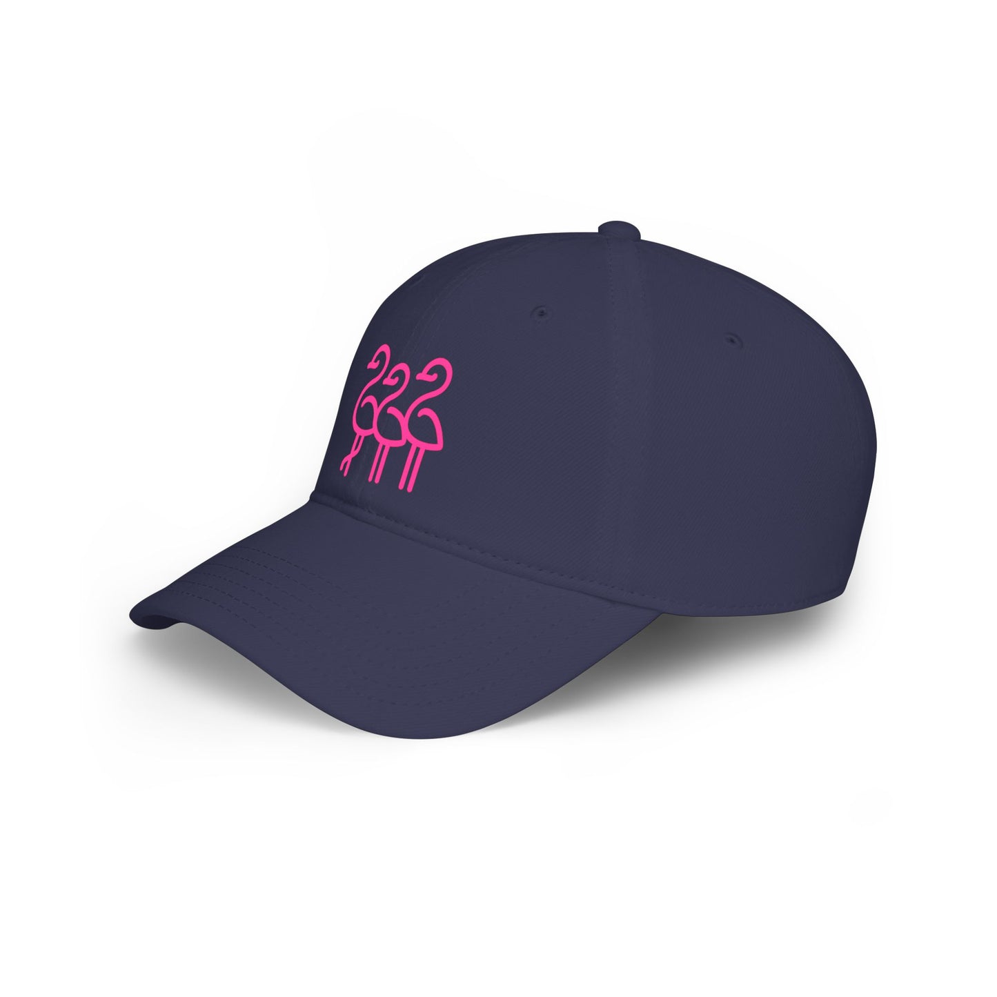 Pink Flamingo Trio Cap | Baseball Cap | Throuple Life