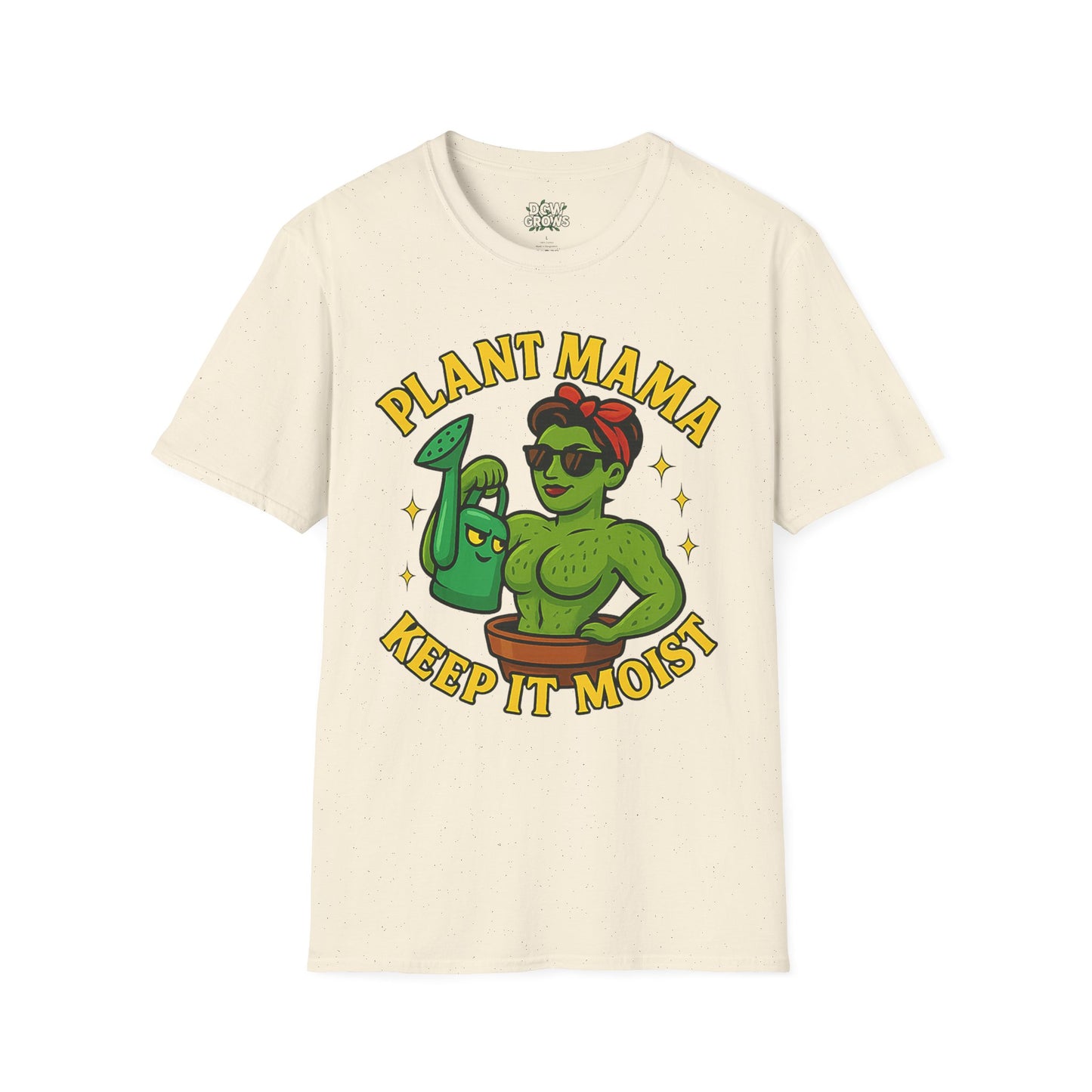 Plant Mama Keep It Moist T-Shirt | Plant Lover Graphic Tee | Women's Plant Lover T-Shirt