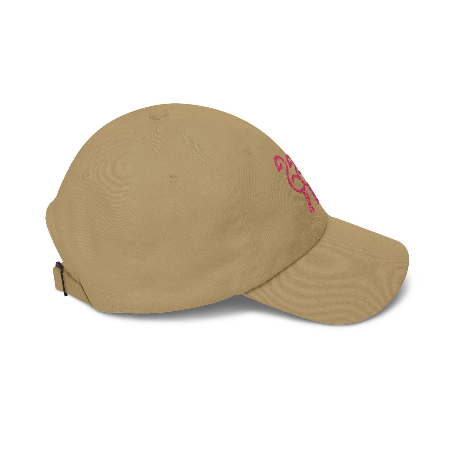 Three Pink Flamingos Dad Cap | Embroidered Flamingo Baseball Hat |Throuple Life