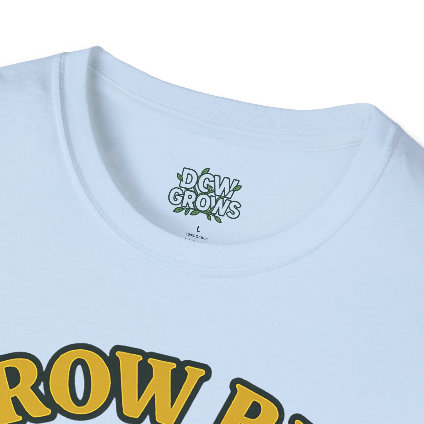 Grow Big or Go Home Plant Monster T-Shirt | Muscle Succulent Graphic Tee | Men's T-Shirt Plant Lover
