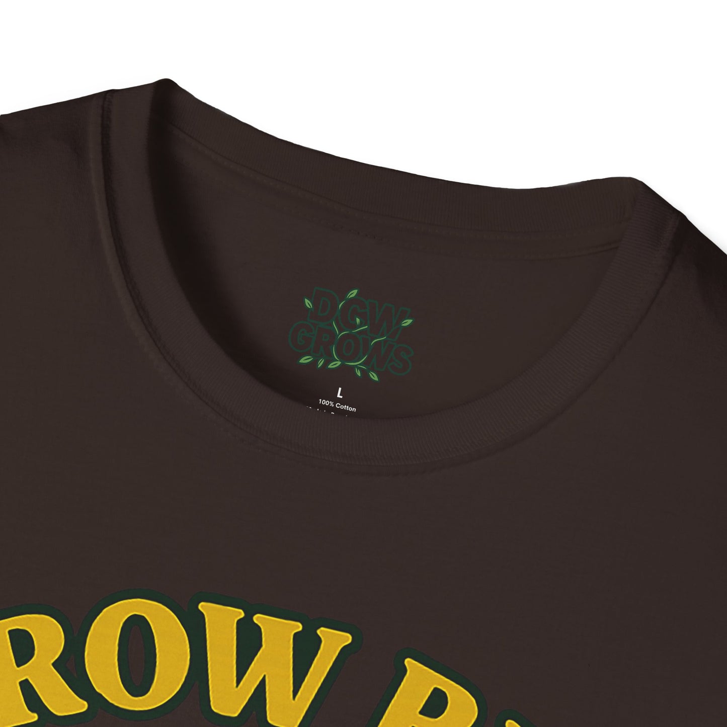 Grow Big or Go Home Plant Monster T-Shirt | Muscle Succulent Graphic Tee | Men's T-Shirt Plant Lover