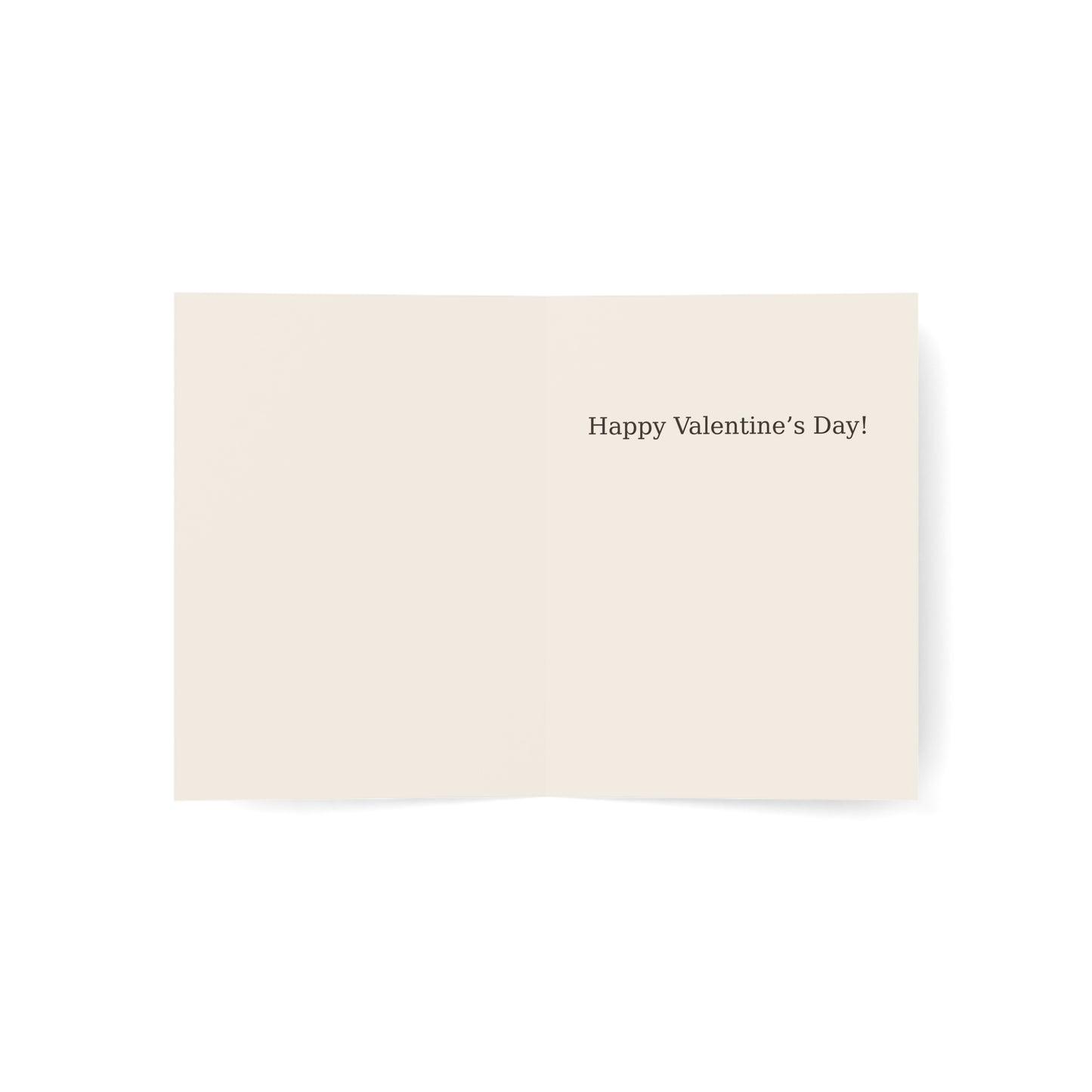 More love please Hearts Greeting Card | Romantic Valentine Note | Throuple Valentine's Day Card