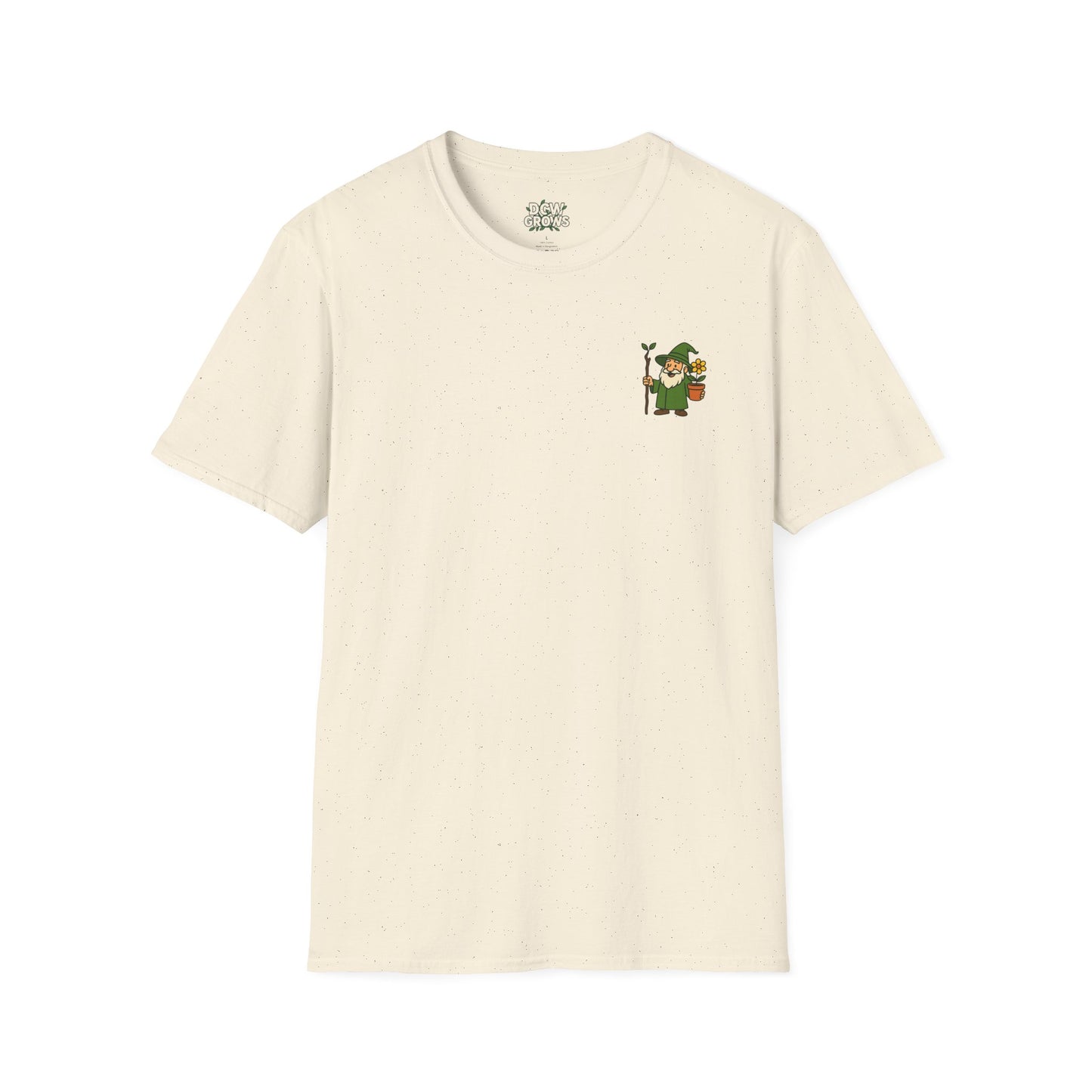 Big Pot Energy T-Shirt | Funny Plant Pot Character | 2 Sided Men's T-Shirt Plant Lover