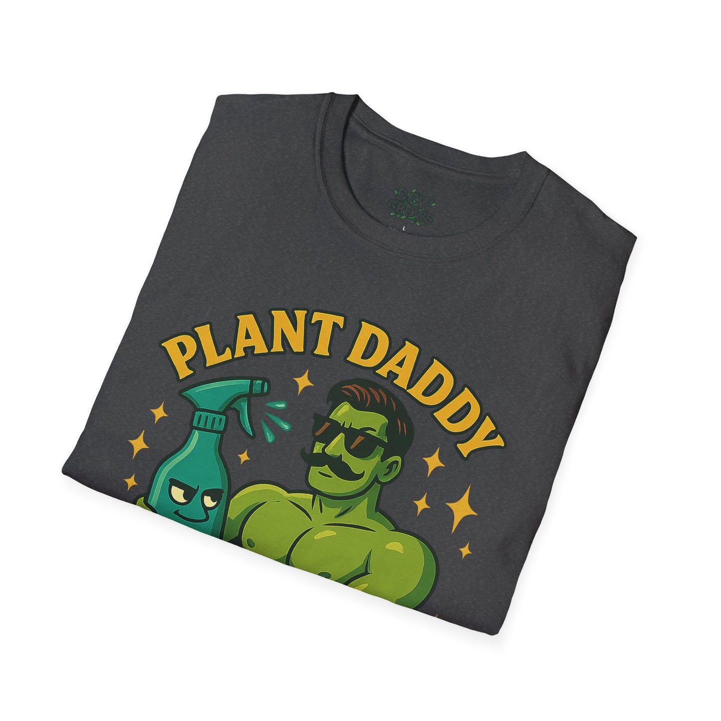 Plant Daddy Keep It Moist T-Shirt | Plant Lover Graphic Tee | Men's T-Shirt Plant Lover