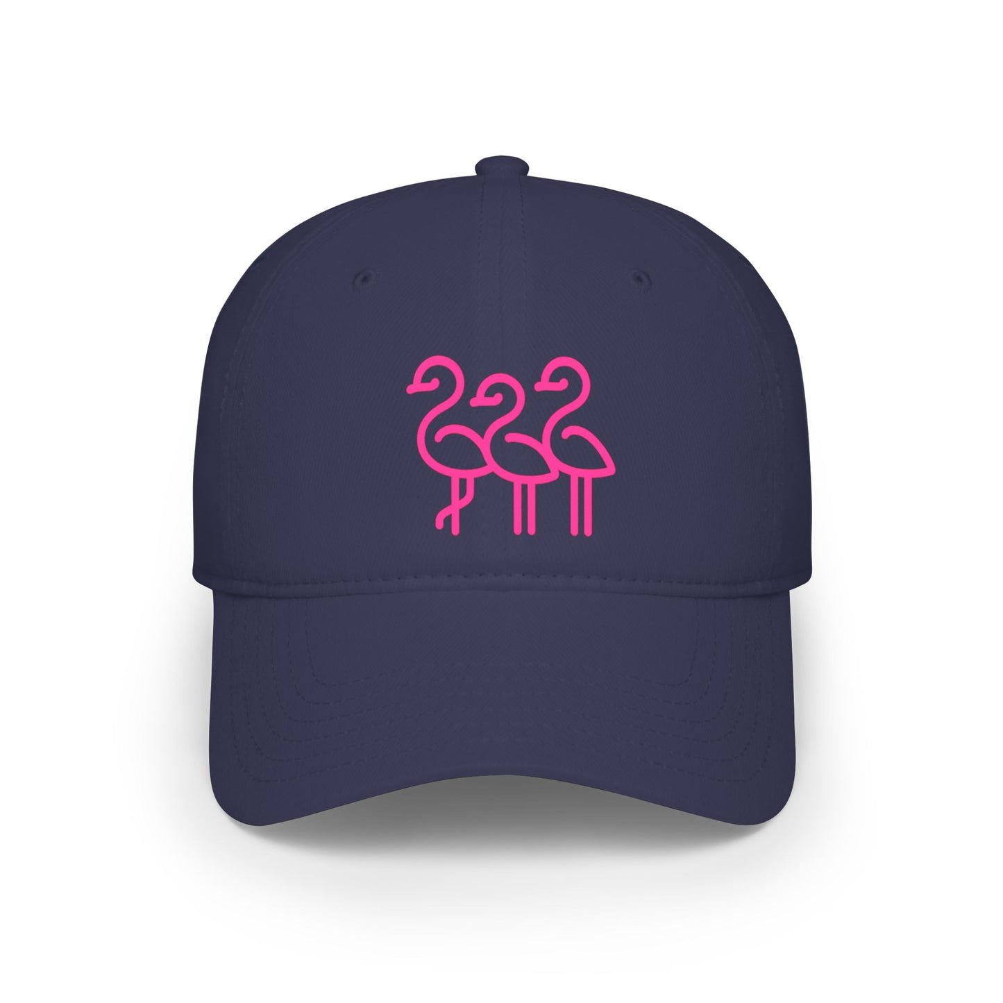 Pink Flamingo Trio Cap | Baseball Cap | Throuple Life