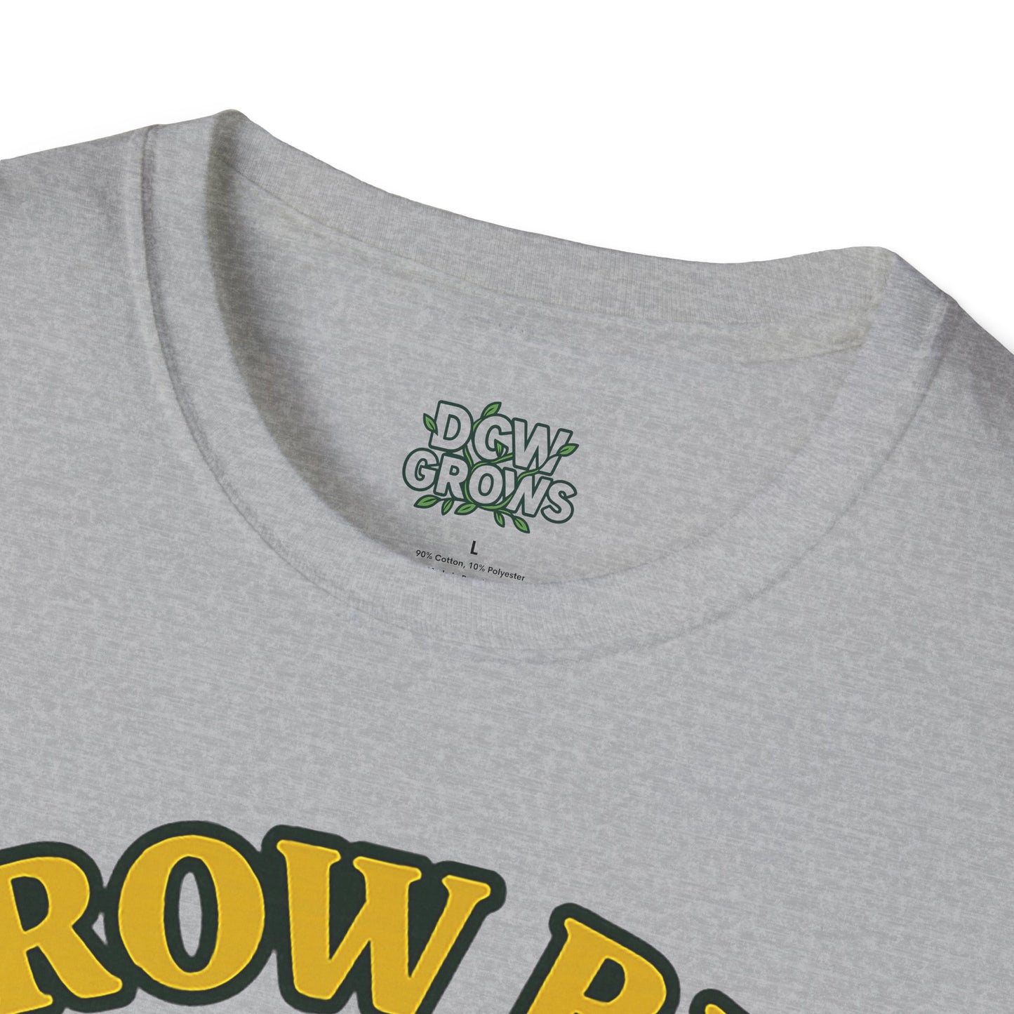 Grow Big or Go Home Plant Monster T-Shirt | Muscle Succulent Graphic Tee | Men's T-Shirt Plant Lover