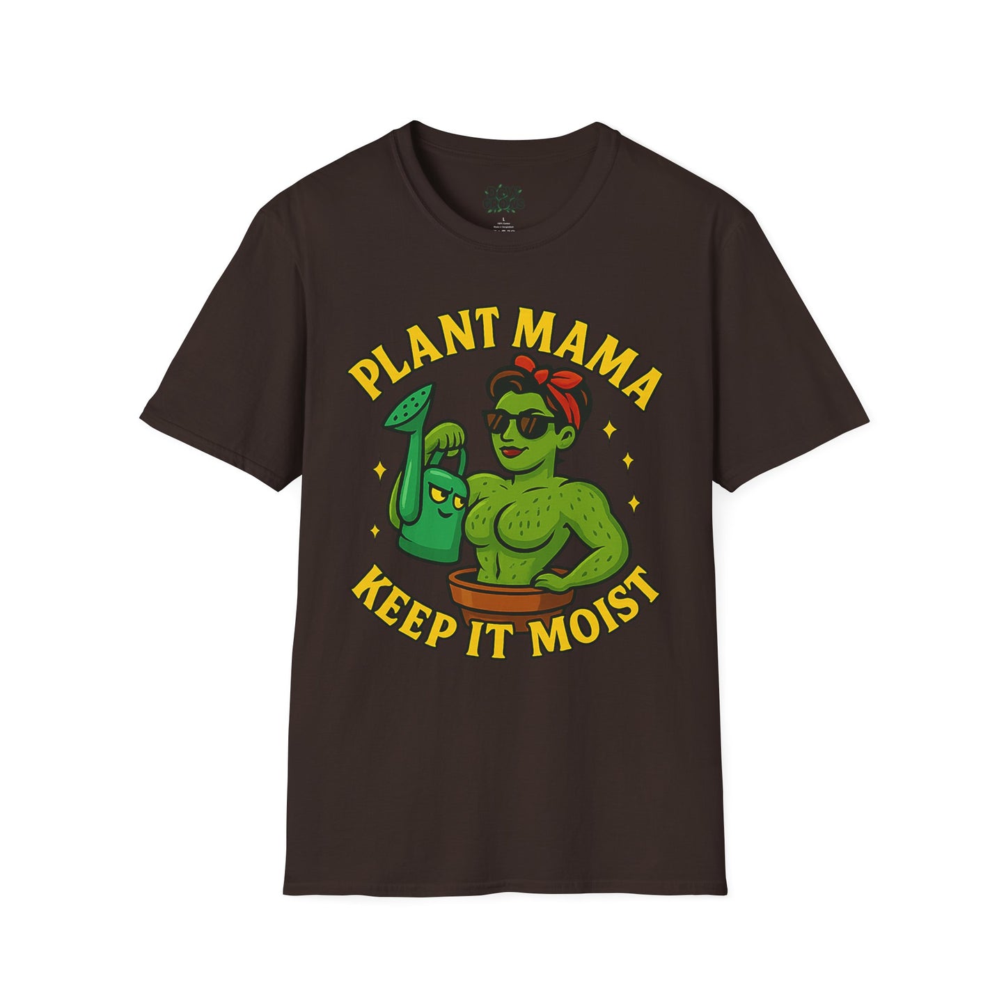 Plant Mama Keep It Moist T-Shirt | Plant Lover Graphic Tee | Women's Plant Lover T-Shirt