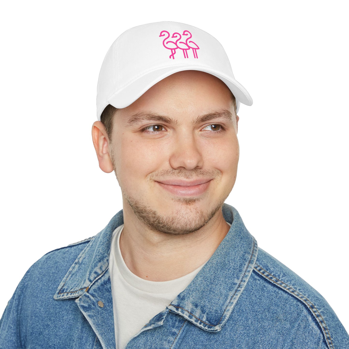 Pink Flamingo Trio Cap | Baseball Cap | Throuple Life
