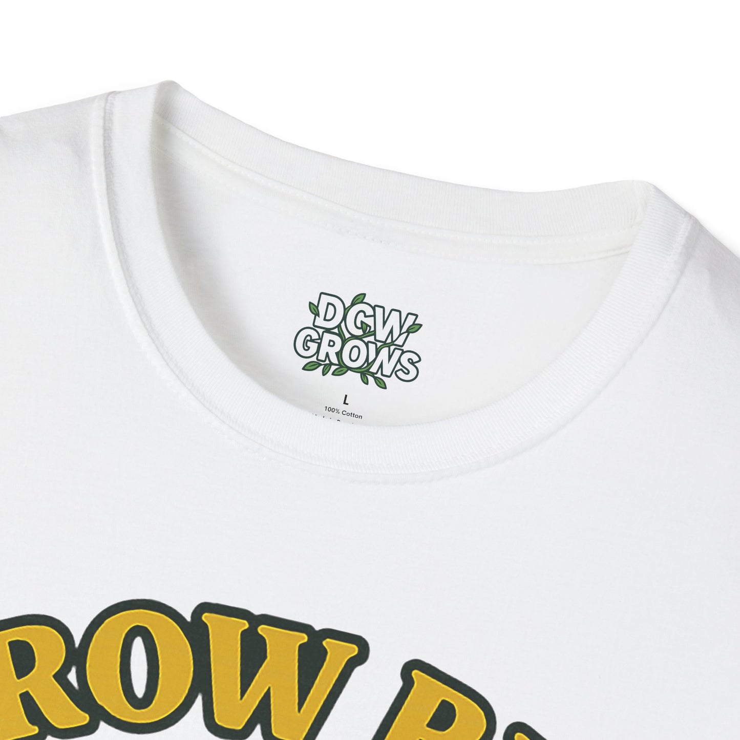 Grow Big or Go Home Plant Monster T-Shirt | Muscle Succulent Graphic Tee | Men's T-Shirt Plant Lover