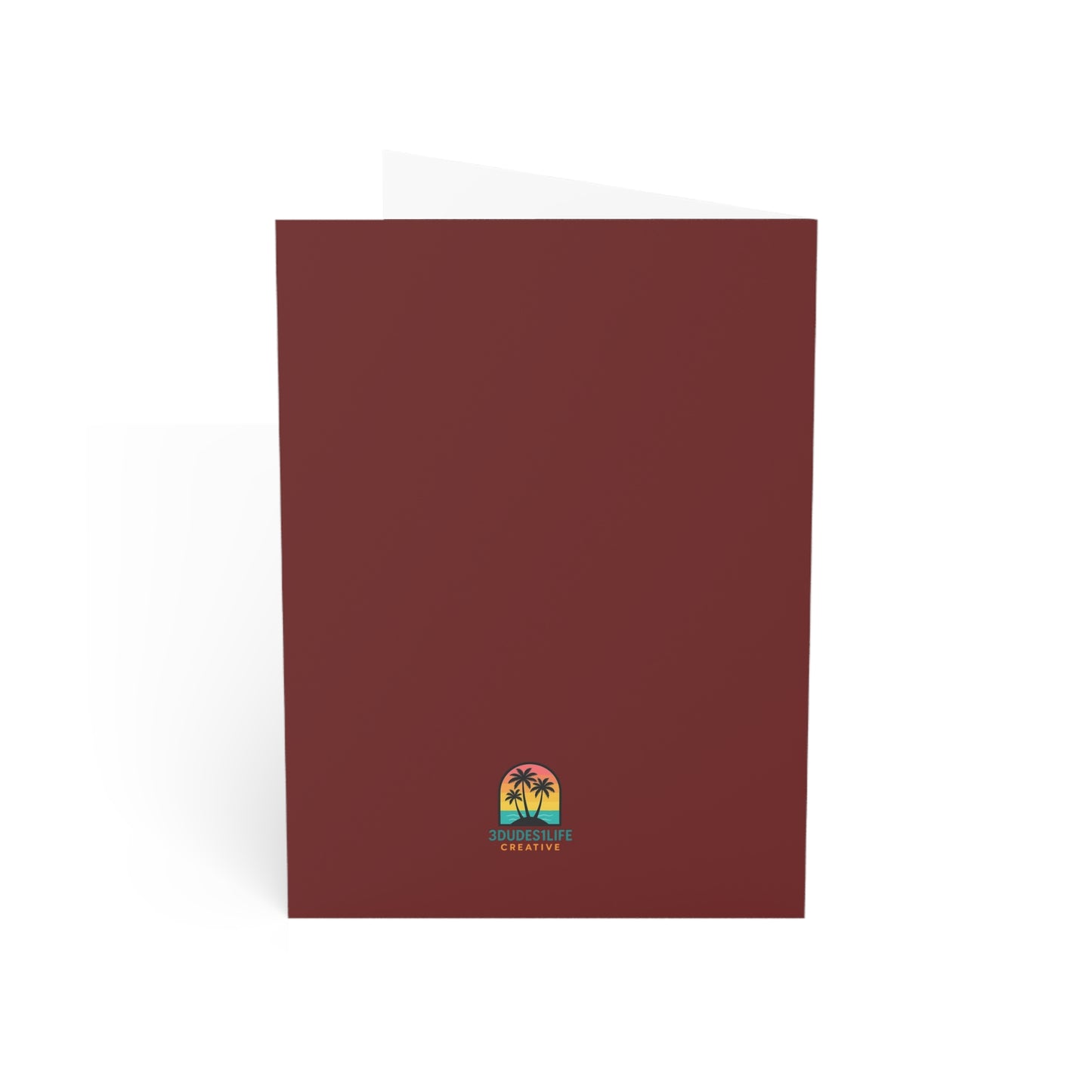 Happy Holidays Wreath Greeting Card | Holiday Cards | Happy Holidays Throuple Card