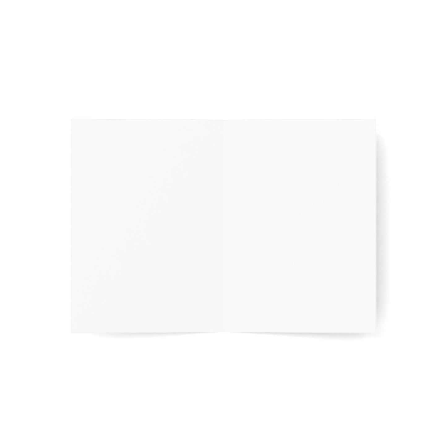 Happy Holidays wreath Greeting Card | Holiday cards set, Christmas note cards | Blank Holiday Throuple Card