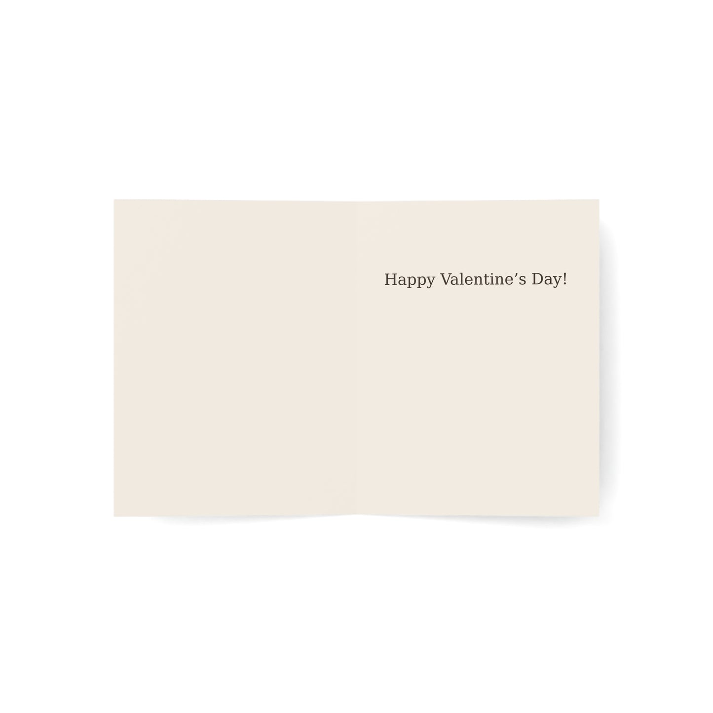 More love please Hearts Greeting Card | Romantic Valentine Note | Throuple Valentine's Day Card