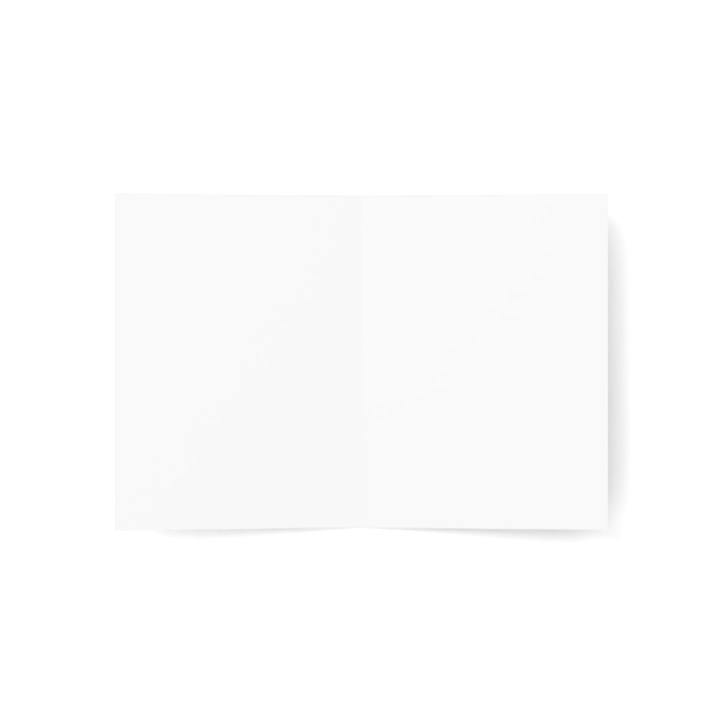 Happy Holidays wreath Greeting Card | Holiday cards set, Christmas note cards | Blank Holiday Throuple Card