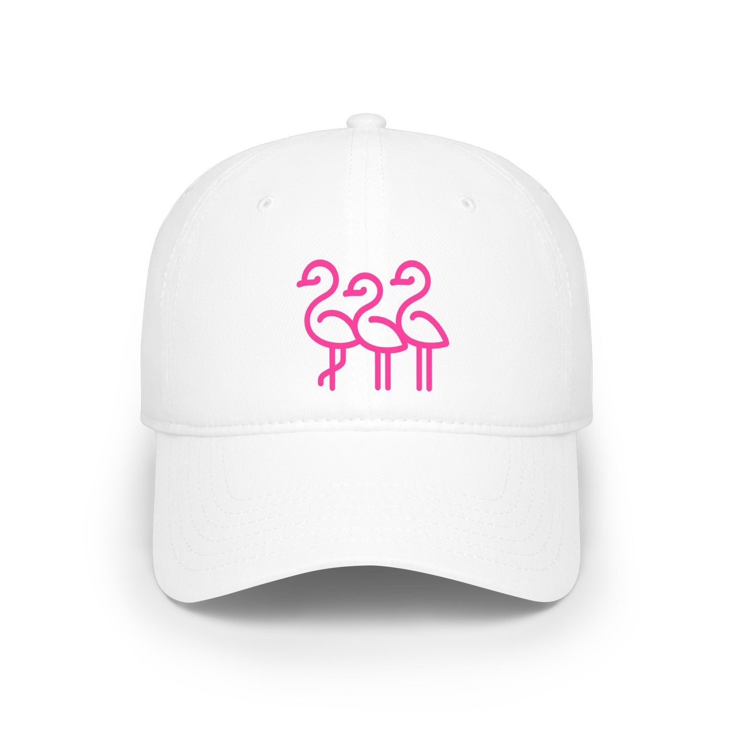 Pink Flamingo Trio Cap | Baseball Cap | Throuple Life