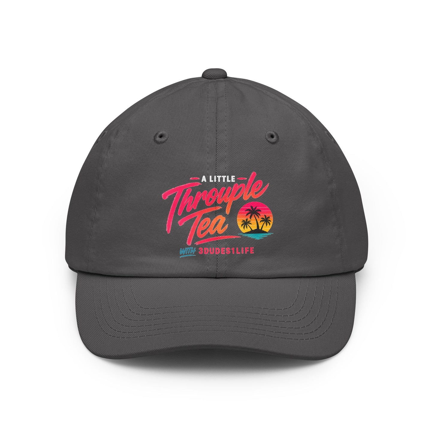 A Little Throuple Tea Dad Hat | Official 3Dudes1Life Podcast Merch