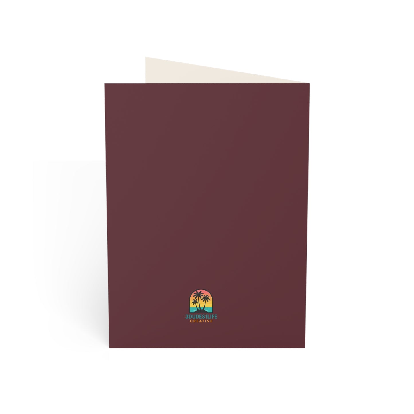 More love is never a bad thing Greeting Card | Heart Trio Romance Card | Throuple Valentine's Day Card