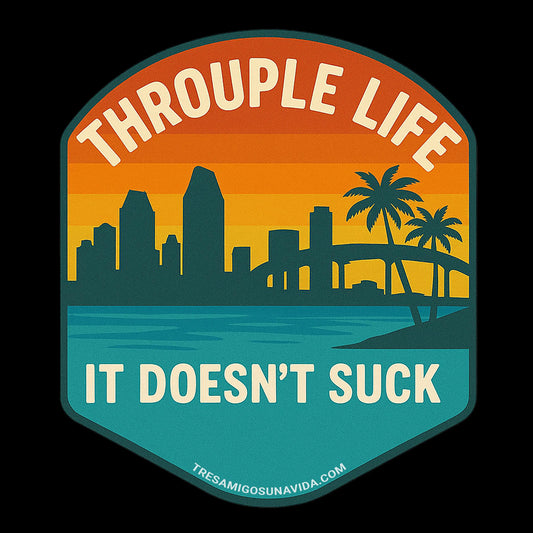 Throuple Life Sticker – Queer Vinyl Sticker