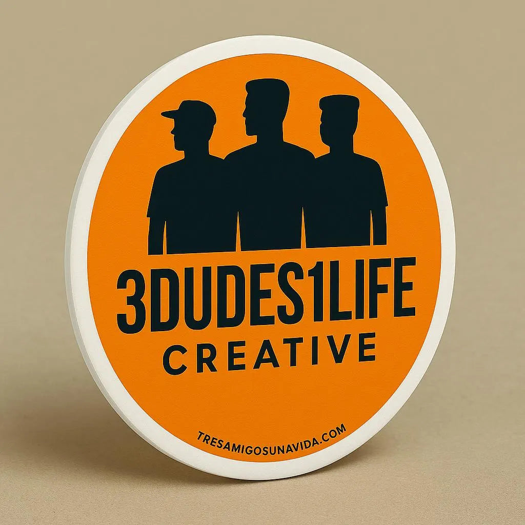 3DUDES1LIFE CREATIVE Sticker – Throuple Vinyl Decal