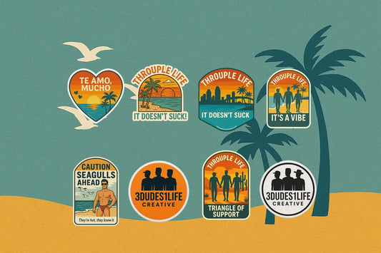8 - Pack Sticker Bundle – Mix & Match Your Favorites!