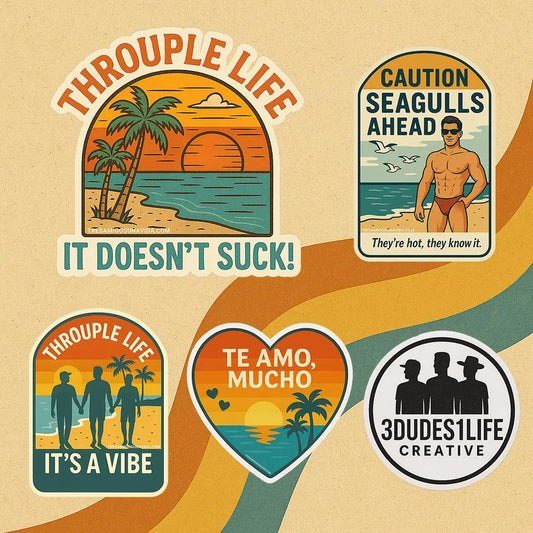 5 - Pack Sticker Bundle – Mix & Match Your Favorites!